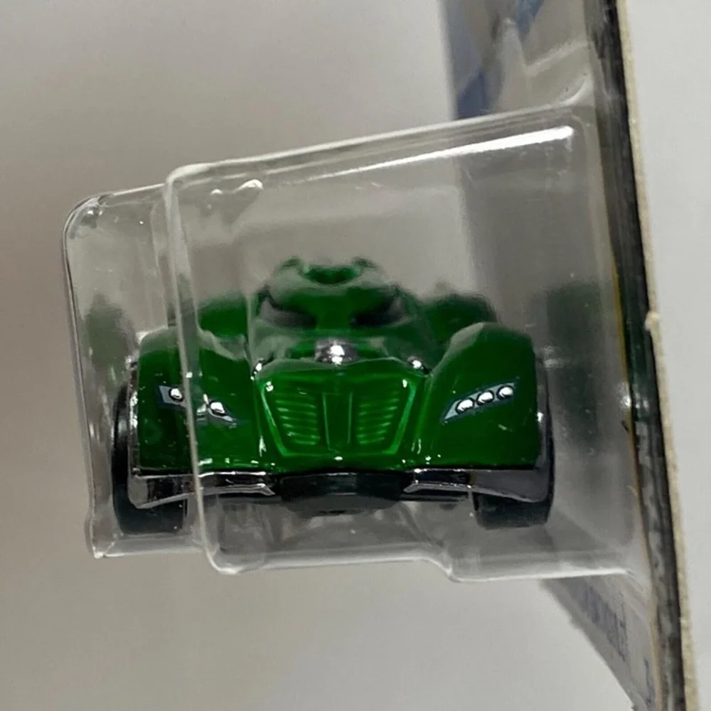Hot Wheels Batman DC Arkham Asylum Batmobile 32/250 Batman‎ 2/5 Green NIP 2022